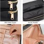 Makeup Bag, Cosmetic Case, Travel Cosmetic Bag for Women and Girls, Dual Layer M