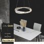 Lighting over Table for Dining Room Modern Crystal Ring Chandelier Pendant Light