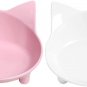 Cat Bowls Non Slip Cat Food Bowls Shallow Cat Food Dishes Pet Bowls to Stress Re