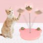 Interactive Treat Leaking Toy,Pet Slow Feeder Toy Ball Interactive Cat Toys Disp