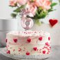 Number 8 Candle, 3.1â Large 8Th Happy Birthday Candle with Exquisite 3D Crown De