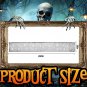 300 X 30 Inch Halloween Spooky Cloth - Black Large Size Halloween Scary Creepy C