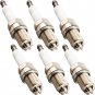 3199,BKR6EQUP Spark Plug, Copper Spark Plugs 6 Pack Fit for 325I,X5,Cooper,330Ci
