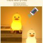 Duck Silicone Night Light,Cute Duck Kids Lamp,16 Colors Changing Remote Control