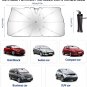 Car Sun Shade Windshield, Brella Shield Car Sunshades  Heat UV Reflecting Car Um