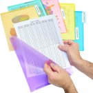 Pocketfile Clear Poly Document Folder Project Pockets, 3Rd-Cut, Letter Size, in
