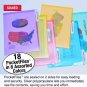 Pocketfile Clear Poly Document Folder Project Pockets, 3Rd-Cut, Letter Size, in