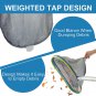 Buyplus Swimming Pool Skimmer Net, Pro Heavy Duty Pool Net for Cleaning, Large C