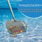 Buyplus Swimming Pool Skimmer Net, Pro Heavy Duty Pool Net for Cleaning, Large C