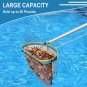 Buyplus Swimming Pool Skimmer Net, Pro Heavy Duty Pool Net for Cleaning, Large C
