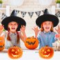 8 Pcs Witch Hats,Witch Hat,Black Witch Hat,Halloween Black Witch Hat,Suitable fo
