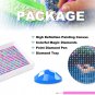 5D Diamond Painting Kits Lake, DIY Paint with Diamond Art Small Boat Mountain Sc