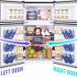 3.0 Cu.Ft Compact Refrigerator with 2 Doors, Mini Fridge with Freezer, 37Db Quie
