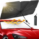Car Windshield Sun Shade Umbrella Foldable Car Umbrella Sunshade Cover UV Rays P