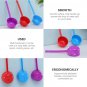 Plastic Ladle 10 Inch Plastic Water Ladle, 3Pcs Long Handle Water Ladle, Bathroo