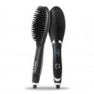 Ionic Hair Straightener Brush by ，For Home Salon | MCH Fast 20S Heating Tech wit