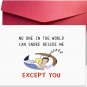 Funny Valentines Day Card for Boyfriend, Birthday Card, for Husband, Happy Valen