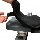 Row Machine Seat Cushion with Straps - Rower Seat Pad Designed for Concept 2 Row