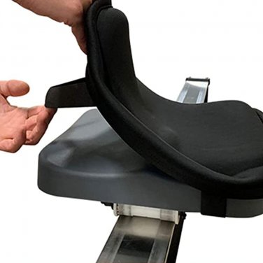 Row Machine Seat Cushion with Straps - Rower Seat Pad Designed for Concept 2 Row