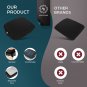 Row Machine Seat Cushion with Straps - Rower Seat Pad Designed for Concept 2 Row