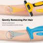 Cat Brush - 3 in 1 Cat Grooming Brushes for Shedding & Indoor Cats with 3 Replac