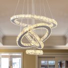 Diisunbihuo Modern Crystal Chandeliers LED Chandelier Pendant Lights Chandelier