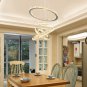 Diisunbihuo Modern Crystal Chandeliers LED Chandelier Pendant Lights Chandelier