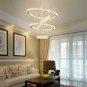 Diisunbihuo Modern Crystal Chandeliers LED Chandelier Pendant Lights Chandelier