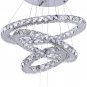 Diisunbihuo Modern Crystal Chandeliers LED Chandelier Pendant Lights Chandelier