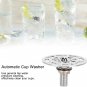 Bar Glass Rinser Faucet Head Stainless Steel Automatic Cup Washer Cleaner Access