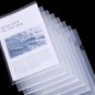 45Pcs Plastic Folders, Clear Folders Project Pockets for A4, Document Folders fo