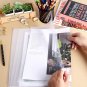 45Pcs Plastic Folders, Clear Folders Project Pockets for A4, Document Folders fo