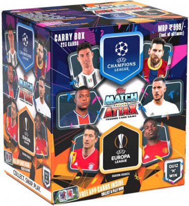 India UEFA Champions League & Europa League TCG 2020/21 (Carry Box)