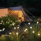 Solar Garden Firefly Lights Outdoor: Starburst Swaying LED Solar Decorative Ligh