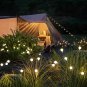 Solar Garden Firefly Lights Outdoor: Starburst Swaying LED Solar Decorative Ligh