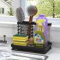 Kitchen Sink Caddy Organizer Sponge Holder for Kitchen Sink Organizer with Remov