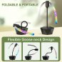 3-PC Fly Fans for Tables, Indoor Outdoor Food Fan, Fly Fan with Flexible Goose-N