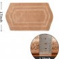 Extra Thick Bath Rugs for Bathroom - Anti-Slip Bath Mats Soft Plush Yarn Shaggy