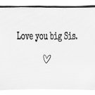 Big Sister Gift Idea: Cosmetic Bags for Makeup and Toiletries - Perfect for Moth
