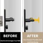 6PCS Premium Door Handle Stopper for Door Wall Protector, Door Knob Silencers,