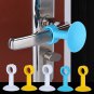 6PCS Premium Door Handle Stopper for Door Wall Protector, Door Knob Silencers,
