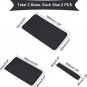 6Pcs Felt Bag Base Shaper, 3 Styles Black Thick Handbag Base Shaper Rectangle Wo