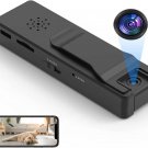 Small Mini Body Camera, 128G Wireless Pen Hidden Portable Camera, Mini Camcorder