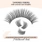 Lash Clusters 70 Pcs Cluster Lashes DIY Cluster Eyelash Extensions Mega Volume R