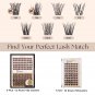 Lash Clusters 70 Pcs Cluster Lashes DIY Cluster Eyelash Extensions Mega Volume R