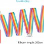10 Pack Dance Ribbons Gymnastics Ribbon Streamers Rhythmic Dance Ribbons Multi-C