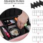 Makeup Bag Travel Makeup Train Case 13.8 Inches Large Cosmetic Case Professional
