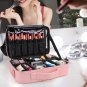 Makeup Bag Travel Makeup Train Case 13.8 Inches Large Cosmetic Case Professional