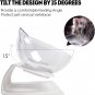 Cat Bowls Cat Dog Food Bowls, Creative Non-Slip Base Double Bowl Dog Bowl Cat Bo