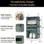 3 Shelf Hanging Closet Organizer - Closet Hanging Organizer for Clothes, Small C